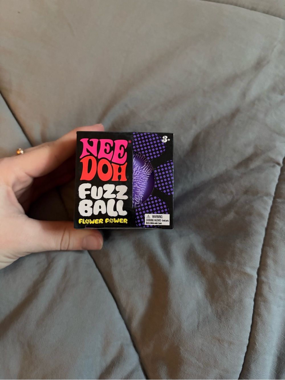 Flower Power Fuzz Ball - Purple - NeeDoh